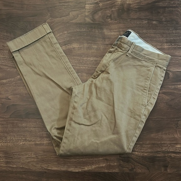 Tan Brown J. Crew 484 Stretch Pants - Picture 1 of 7